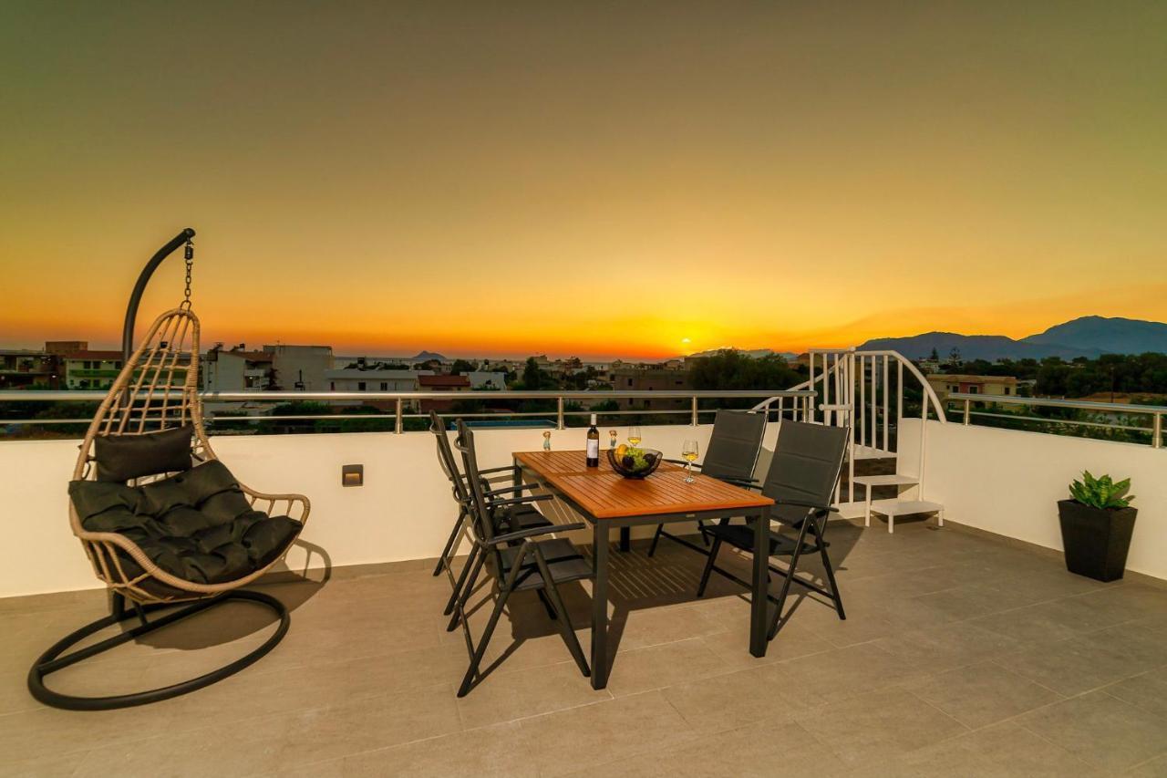 Ephantasy Living - Luxury Home With Roof Garden Kalamaki  Bagian luar foto